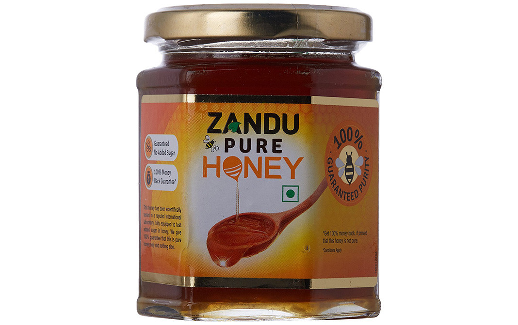 Zandu Pure Honey    Glass Jar  250 grams